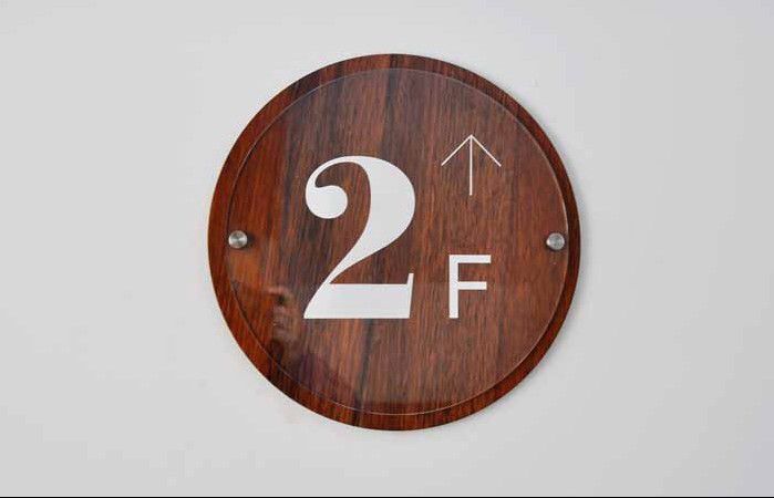 酒店樓層指示牌